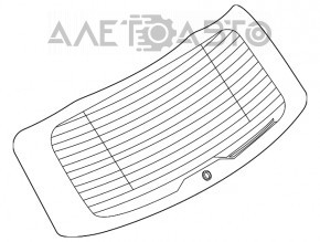 Geam spate portbagaj Ford Escape MK4 20- geam fumuriu