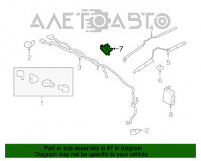 Senzor de deschidere a portbagajului cu piciorul Ford Edge 15-18 K95301AD