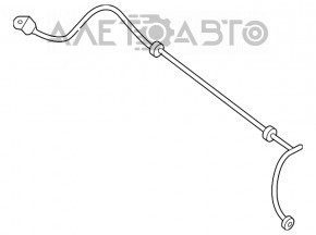 Stabilizatorul frontal Nissan Maxima A36 16-24 mm