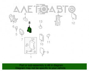 HEADLAMP HEADLIGHT SWIVEL CONTROL MODULE COMPUTER RX350 10-12