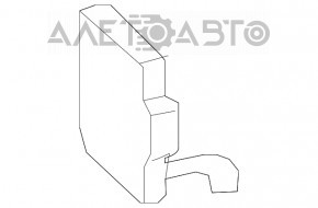 Capacul carligului de tractare al bara fata stanga Toyota Prius V 12-14, nou, original OEM