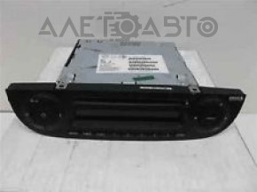 Radio casetofon Fiat 500 12-15 negru