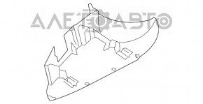 Semnalizator oglindă dreapta VW Passat b7 12-15 SUA tipul ca b8 nou TW neoriginal.