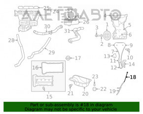 Щуп масляный Jeep Patriot 11-17 2.4 новый OEM оригинал