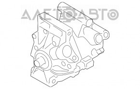 Compresorul de aer condiționat Nissan Versa Note 13-19 1.6