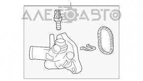 Tee sistem de răcire GMC Terrain 18-LYX, LSD nou original OEM