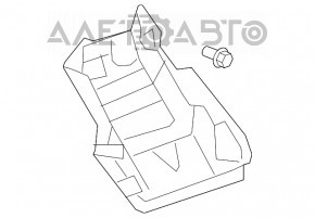 Capac spate dreapta pentru Toyota Highlander 08-13 gri, sub 3 randuri, zgarieturi