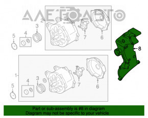 Опора генератора VW Jetta 11-18 USA 2.5