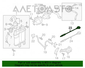 Sonda lambda pentru VW Jetta 11-18 SUA 2.5