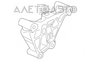 Suport motor dreapta pentru perna Jeep Cherokee KL 14-22 3.2