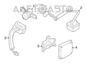 Camera Control Module Nissan Murano z52 15-