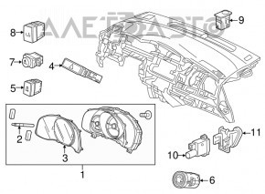 Кнопка Start-Stop Honda HR-V 16-17