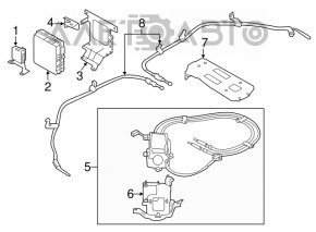 Parcare Ecu Nissan Leaf 11-12