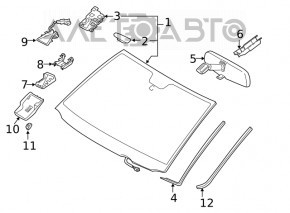 Parbriz Toyota Sequoia Tundra 08-16 ciobit.