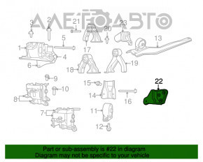 Suport cutie de viteze automata pentru Jeep Patriot 11-17