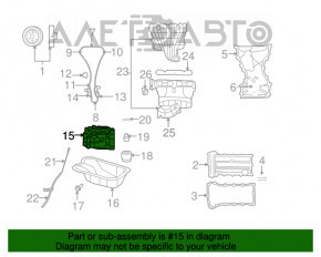 Echilibrul de val Jeep Patriot 11-17 2.4