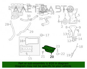 Palet motor Jeep Patriot 11-17 2.4