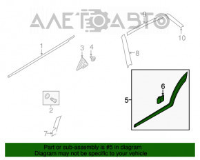 Capac usa spate dreapta inferioara Hyundai Tucson 16-20 nou OEM original