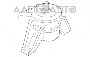 Подушка двигателя правая Hyundai Tucson 16-21 1.6T, 2.0 новый OEM оригинал