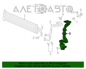 Tuburile de răcire a uleiului de transmisie pentru VW Atlas 18- 2.0T, 3.6