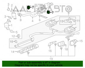 Suportul conductei de admisie pentru Chevrolet Malibu 13-15