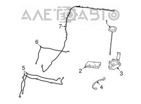 Антенна плавник Jeep Compass 11-16