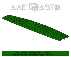 Capac portbagaj Dodge Grand Caravan 11-20 negru.