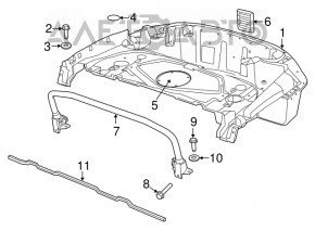 Grila de ventilatie dreapta Dodge Durango 11-