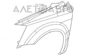 Aripa din față stânga Dodge Grand Caravan 11-20