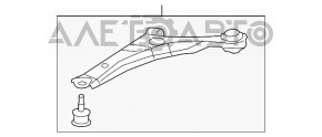 Maneta inferioară față stânga Dodge Grand Caravan 11-20