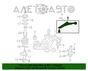 Maneta inferioară față stânga Dodge Grand Caravan 11-20