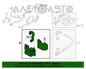 Маслоотделитель Ford Focus mk3 11-18 2.0