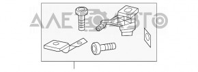 Крепление фары верхнее левое Audi A4 B8 13-16 рест OEM