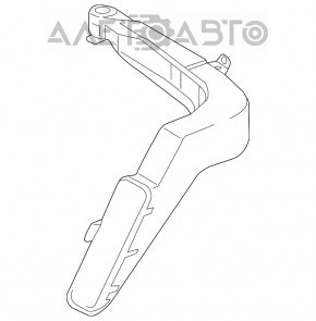 Conducta de aer condiționat dreapta pentru Toyota Camry V50 12-14 hibrid SUA