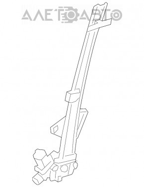 Geam electric cu motor dreapta față Subaru XV Crosstrek 13-17