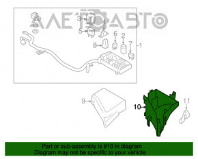 Corpul blocului de siguranțe sub capotă pentru Subaru XV Crosstrek 13-17, nou, original OEM.