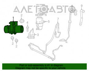Pompa de direcție asistată pentru Dodge Durango 14-15 3.6
