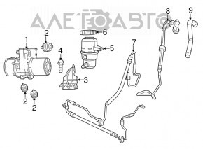 Pompa de direcție asistată pentru Dodge Durango 14-15 3.6