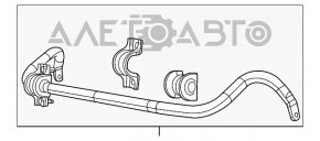 Stabilizatorul frontal pentru Jeep Grand Cherokee WK2 11-15 RWD