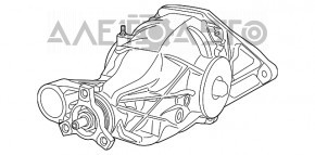 Diferențialul spate reductor Dodge Durango 14-15 230mm 3.6