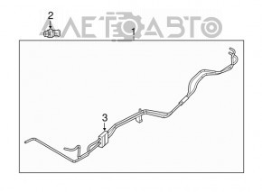 Трубки охлаждения АКПП Jeep Grand Cherokee WK2 14-15 3.6