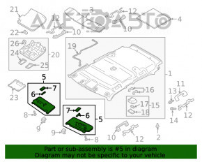 Capota dreapta Mitsubishi Eclipse Cross 18- fara iluminare, fara carlig, gri