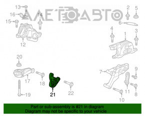 Suport cutie de viteze automată Chevrolet Malibu 16-18 1.5T