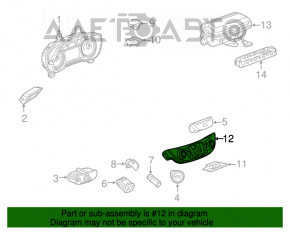 Controlul climatizării pentru Chevrolet Malibu 16-17 manual