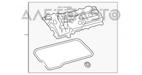 Крышка клапанная левая Lexus RX350 16-22 2GR-FKS