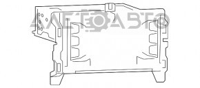 Radio monitorul Chrysler 200 15-17