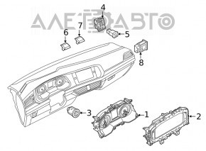 Щиток приборов VW Jetta 19-