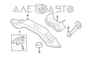 Pernele motorului Subaru Forester 19- SK, nou OEM original.