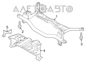 Bara spate pentru VW Jetta 11-18 SUA