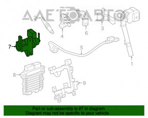 Supapa electromagnetica Infiniti QX30 17-